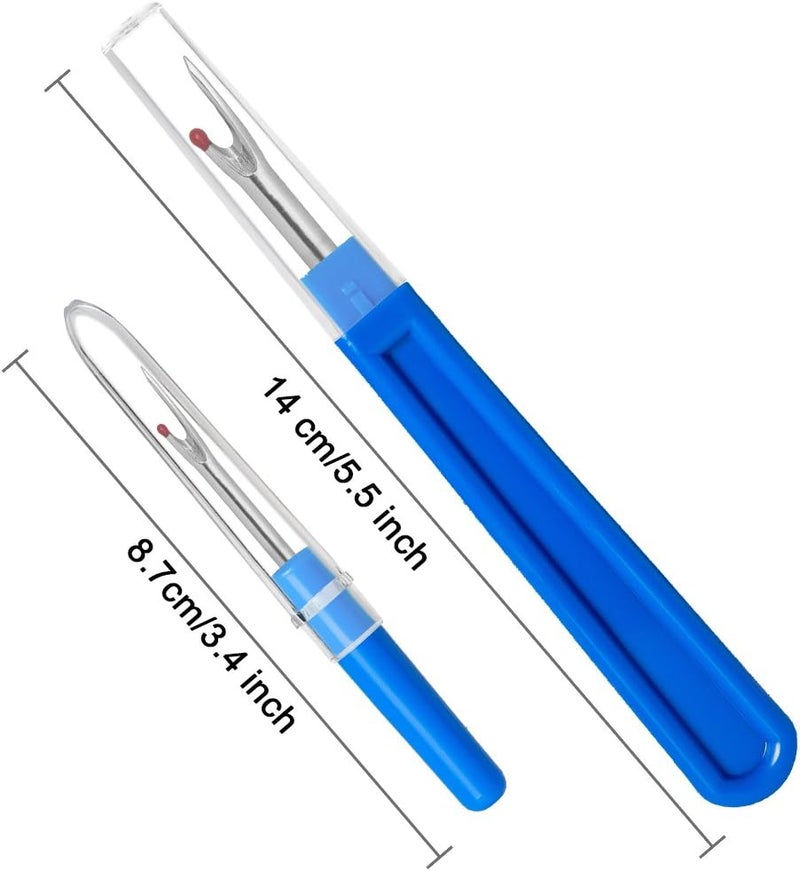 Weico 8Pcs Sewing Seam Rippers, Handy Stitch Rippers for Sewing/Crafting Removing Threads Tools (4 Large & 4 Small) - Image 2